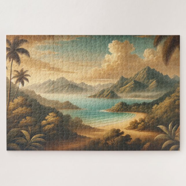 "FRESCO BAY" JIGSAW PUZZLE – LANDSCAPE SERIES (Horizontal)
