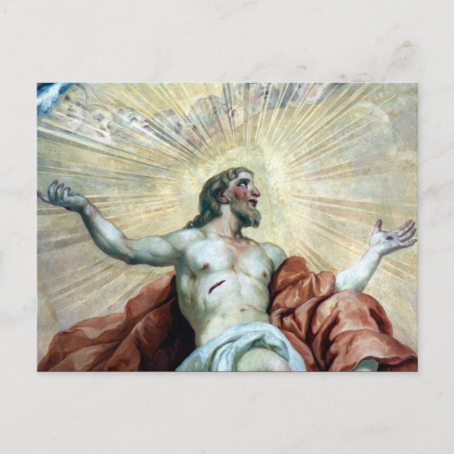 fresco christ postcard (Front)