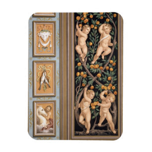 Fresco of Cupids from the Church of St. Ambroglio, Magnet