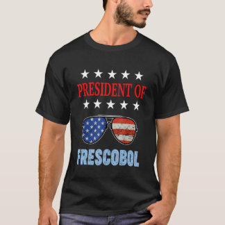 Frescobol Accessories Usa Flag Beach Saying T-Shirt