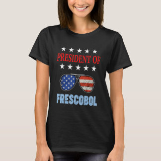 Frescobol Accessories Usa Flag Beach Saying T-Shirt