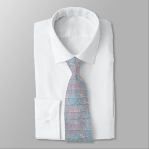 Fresh Abstract Summer Textured Cool Pattern Tie