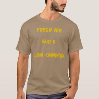 Fresh Air And A Warm Campfire Camping boy T-Shirt