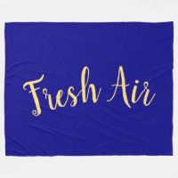 FRESH AIR Elegant Deep Royal Blue Background