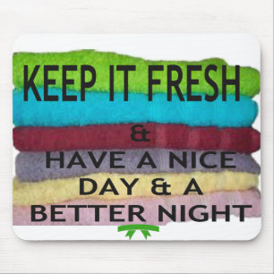 Fresh and Clean: Burst of Colour for a Fresh Start Mouse Pad