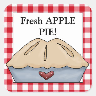 Fresh apple pie vendors sticker