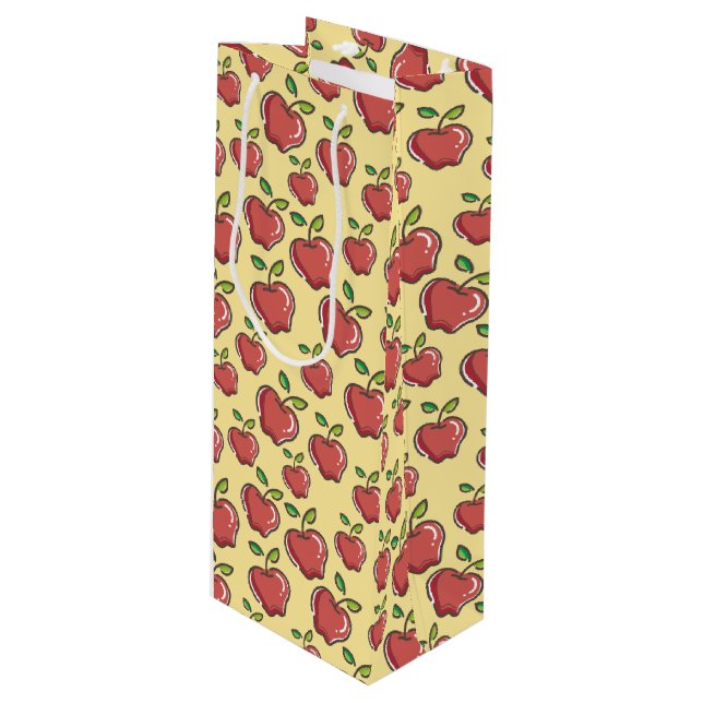 Fresh Apples Gift Bag (Front Angled)