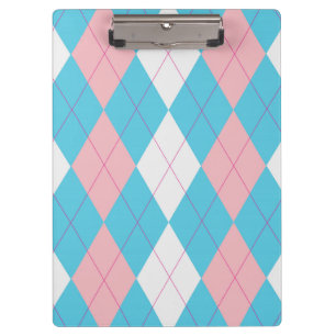 Fresh Argyle Clipboard