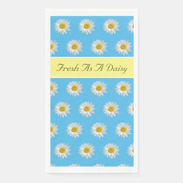 Fresh As A Daisy Napkin (Front)