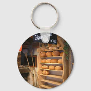 Fresh Backed Bread Key Ring