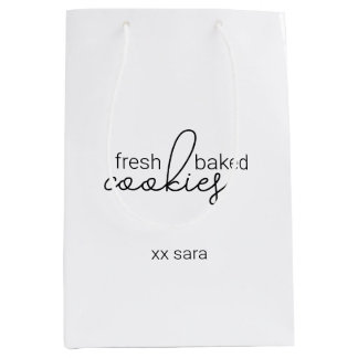 Fresh baked cookie gift bag