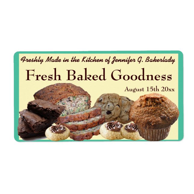 Fresh Baked Goods Variety Packaging (Front)