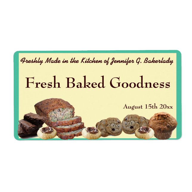 Fresh Baked Goods Variety Packaging Version 2 (Front)