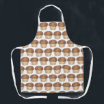 Fresh Baked Streusel Crumb Muffin Bake Sale Foodie Apron<br><div class="desc">Design features an original marker illustration of a delicious fresh baked crumb muffin with crumbly streusel topping. Ideal for your favourite foodie, baker, or pastry chef, a breakfast or brunch party, or for a bake sale or bakery. This baking themed illustration is also available on other products. Lots of additional...</div>