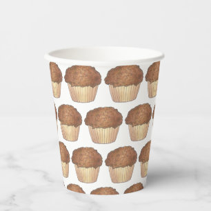 Fresh Baked Streusel Crumb Muffin Bake Sale Foodie Paper Cups