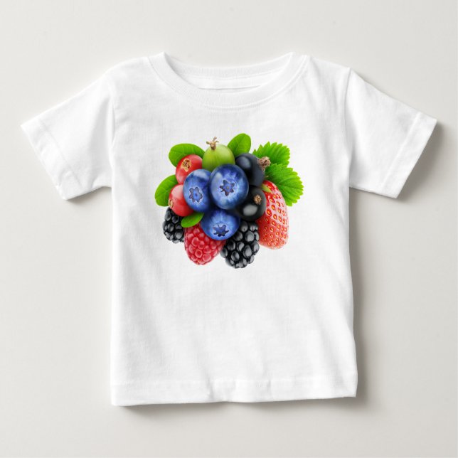 Fresh berries baby T-Shirt (Front)
