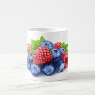 Fresh berries coffee mug