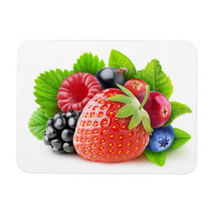 Fresh berries magnet