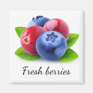 Fresh berries magnet