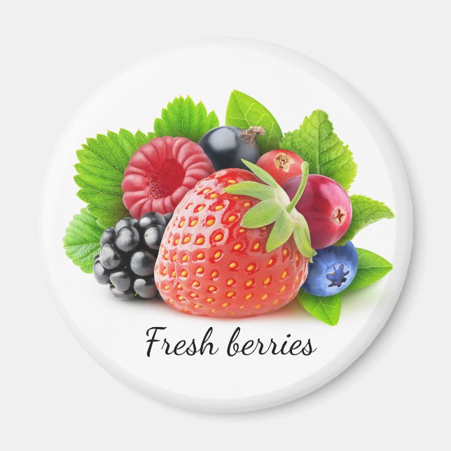 Fresh berries magnet (Front)