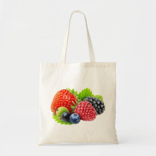 Fresh berries tote bag
