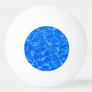 Fresh Blue Water Ping Pong Ball