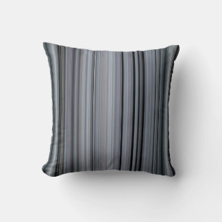 Fresh Blueberries Blue Stripe Cushion