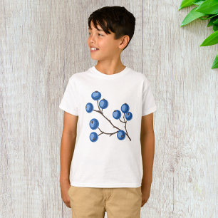 Fresh Blueberries On A Branch T-Shirt