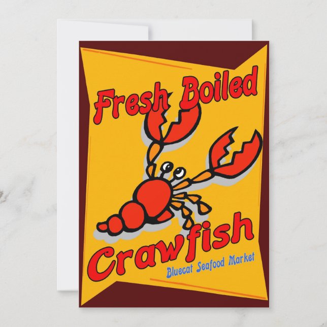 Fresh Boiled Crawfish (Front)