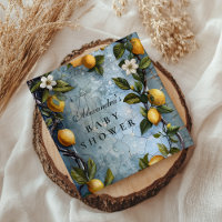 Fresh Botanical Lemon Baby Shower