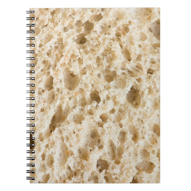 Fresh bread pattern spiral notebook (Front)