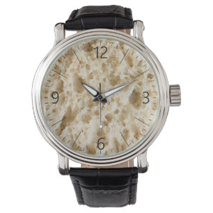 Fresh bread pattern watch