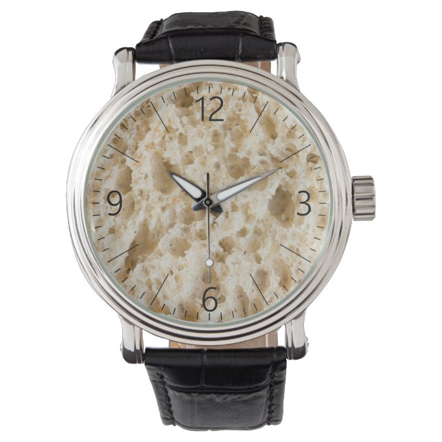 Fresh bread pattern watch (Front)