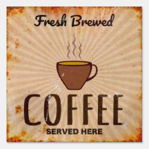 Fresh brewed Coffee