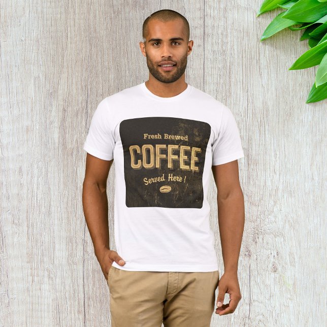 Fresh Brewed Coffee Mens T-Shirt (Creator Uploaded)