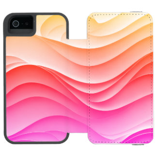 Fresh Candy Coloured Waves Incipio Watson™ iPhone 5 Wallet Case