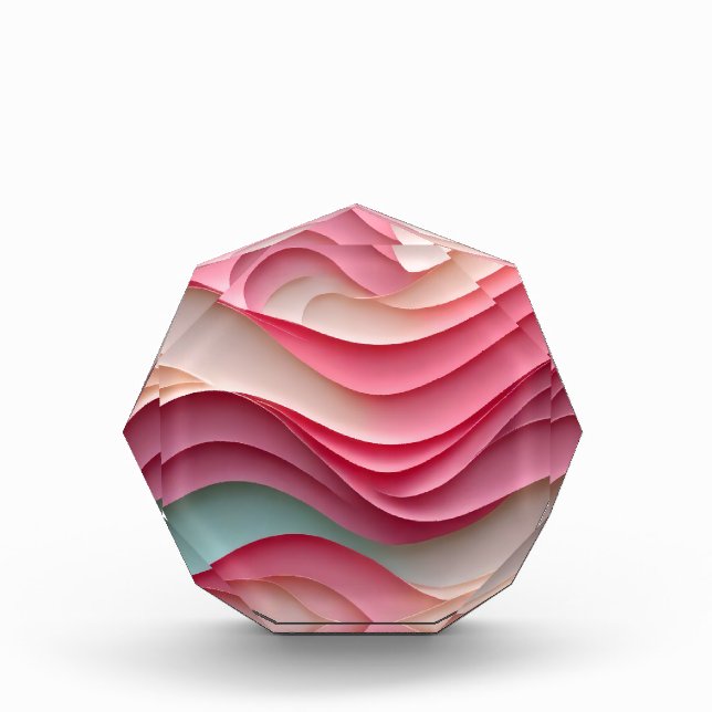 Fresh Candy Coloured Waves Photo Block (Front)