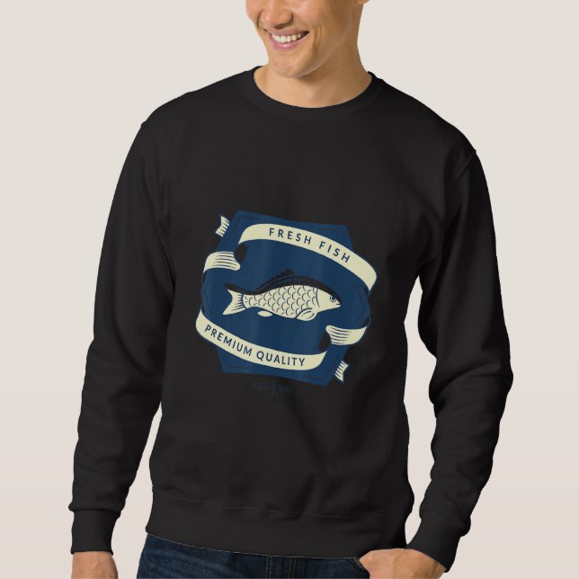 Fresh Canned Fish Sweatshirt (Front)