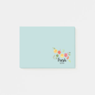 Fresh - Citrus Fruits in Watercolor Post-it Notes