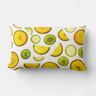 Fresh Citrus Fruits Lumbar Cushion