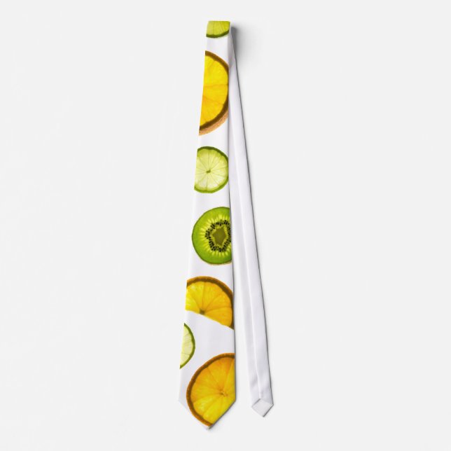 Fresh Citrus Fruits Tie (Front)