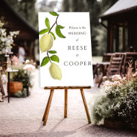 Fresh Citrus Painted Lemons Mediterranean Welcome