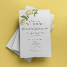 Fresh Citrus Painted Lemons Modern Mediterranean