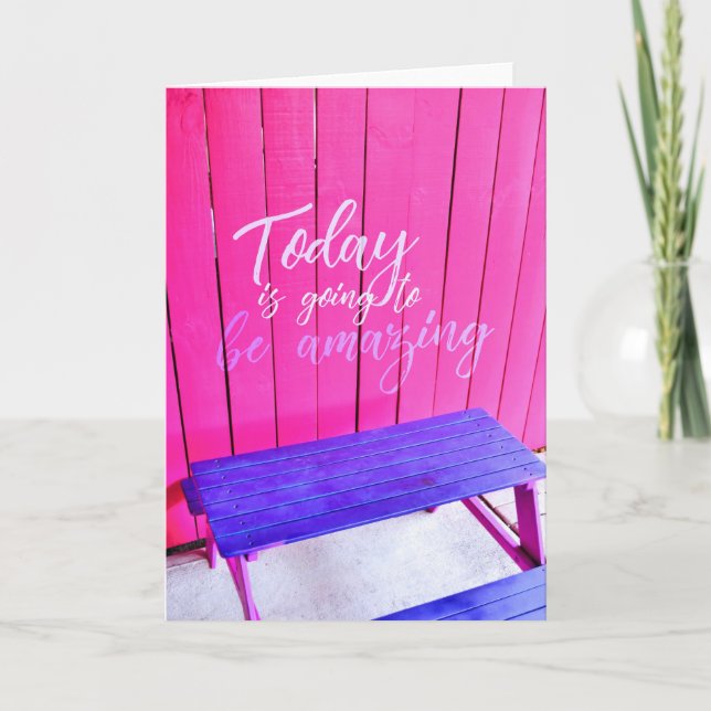 FRESH COAT Greeting Card (Front)