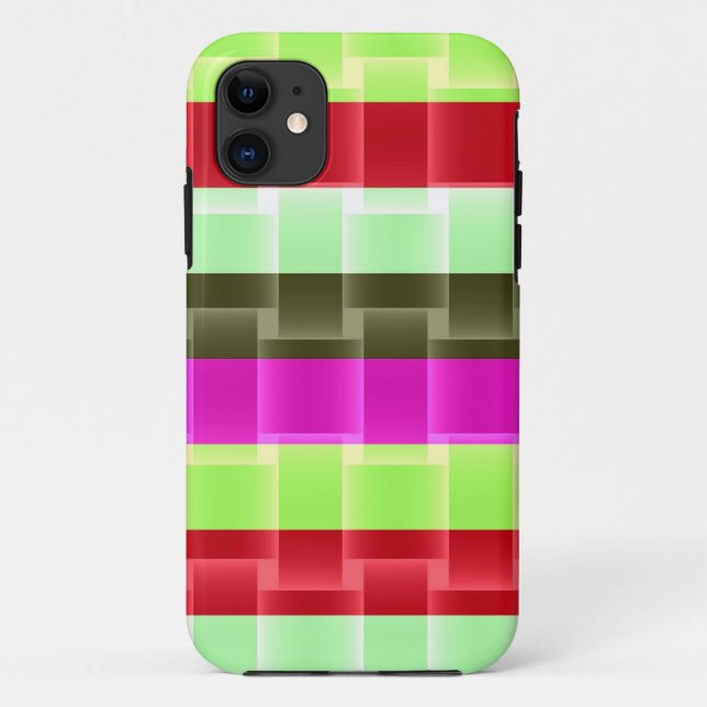 Fresh colour stripes modern design Case-Mate iPhone case (Back)