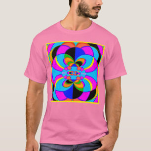 Fresh Colourful Neon Patterns Art T-Shirt