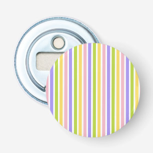 Fresh Colourful Striped Abstract Style Pattern Bottle Opener