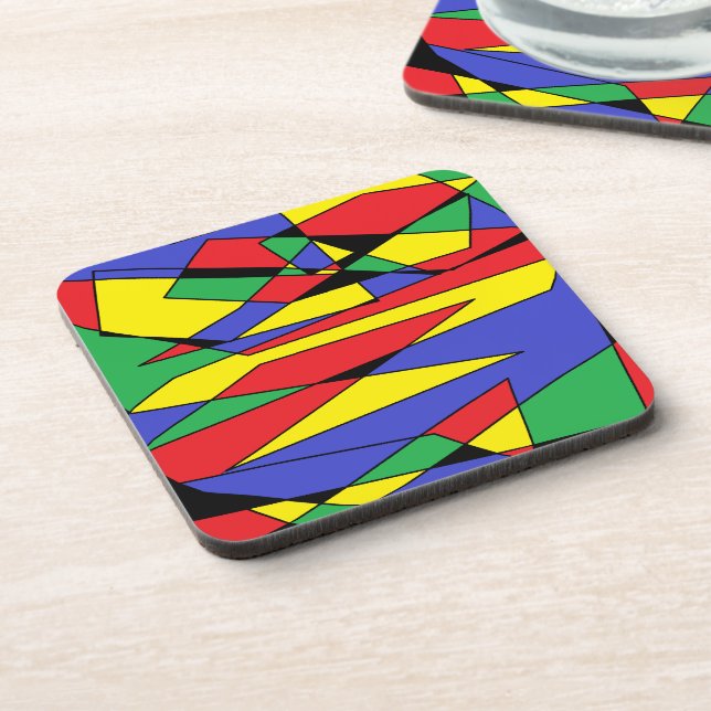 Fresh Colours Beverage Coaster (Left Side)