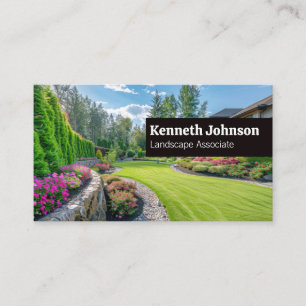 Fresh Cut Lawn Residential Landscape Business Card