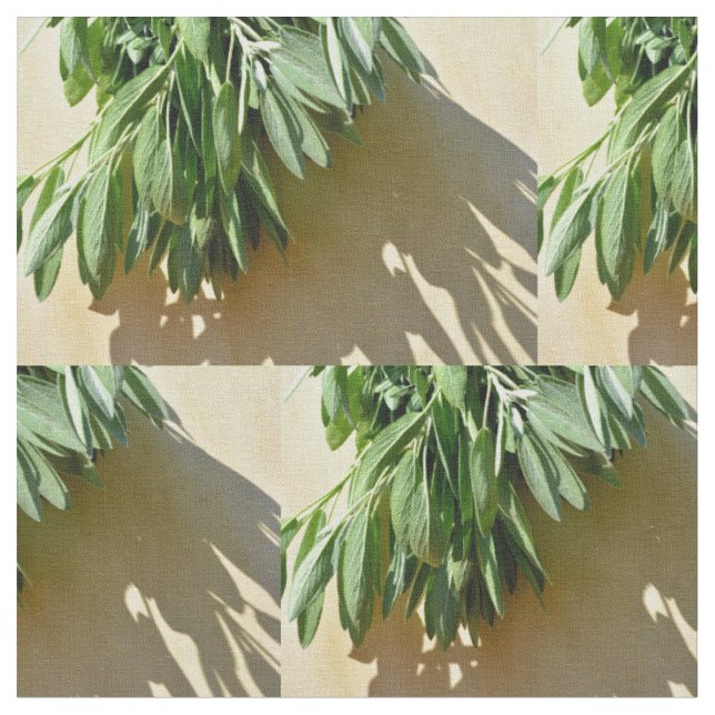 Fresh-cut Sage Fabric (Close Up)